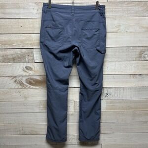 Columbia Pants Womens‎ 10 Blue Pilsner Peak Roll Up Hiking Pockets Stretch